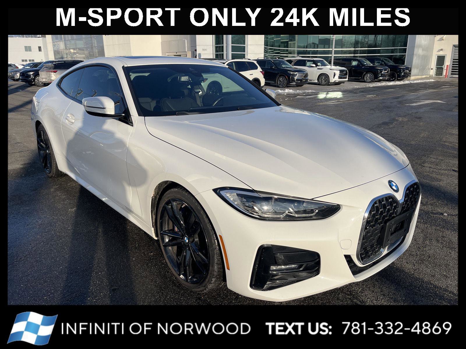 Used 2022 BMW 430i xDrive Coupe w/ M Sport Package image 1