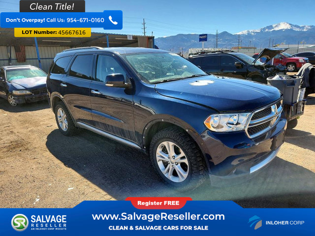 Used 2013 Dodge Durango Crew w/ Trailer Tow Group IV AWD/4WD image 5