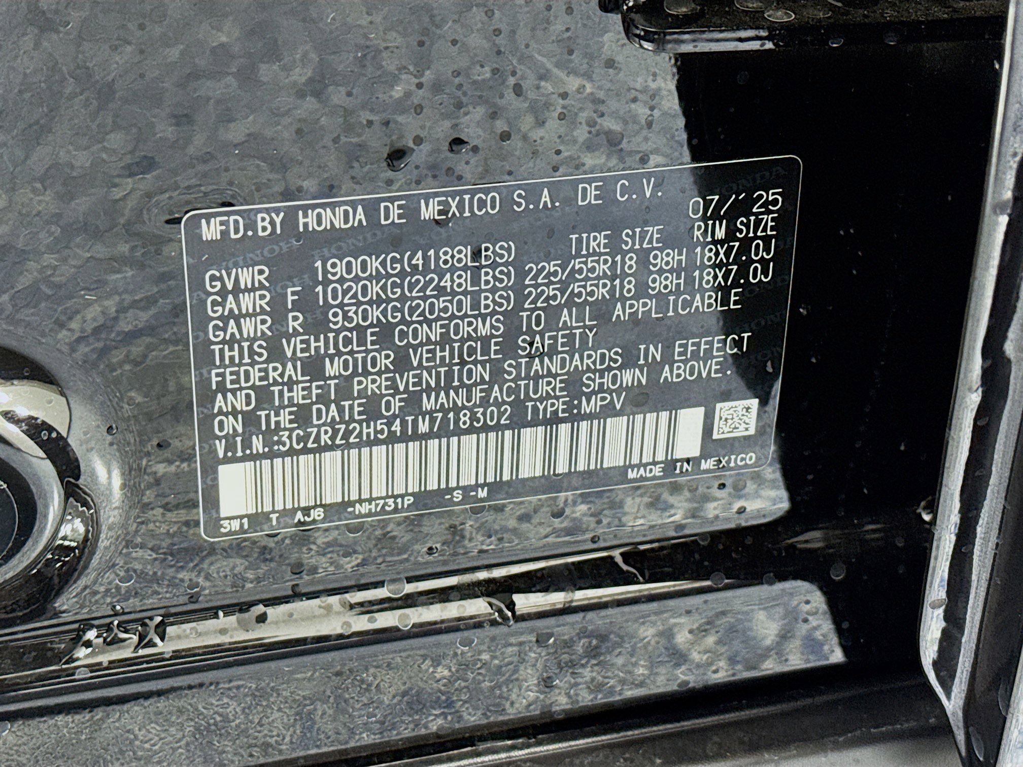 New 2026 Honda HR-V Sport image 30