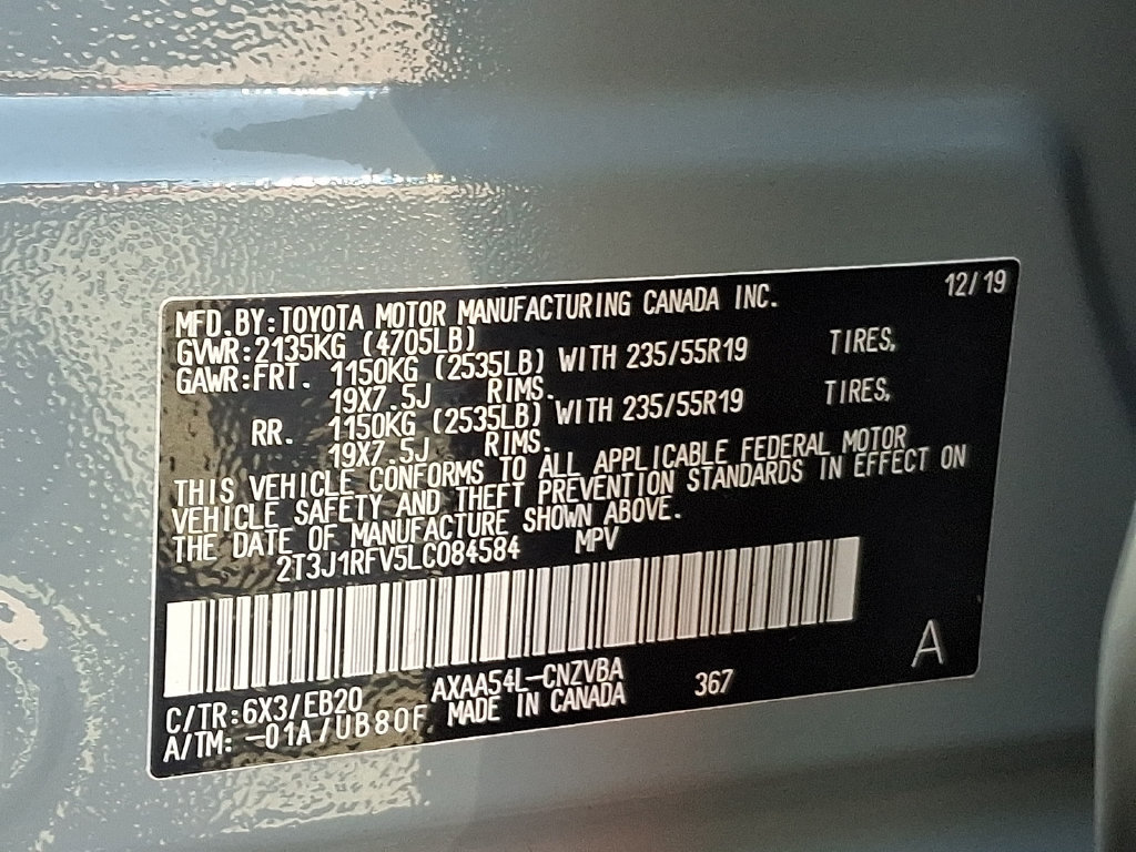 Used 2020 Toyota RAV4 Adventure AWD/4WD image 27