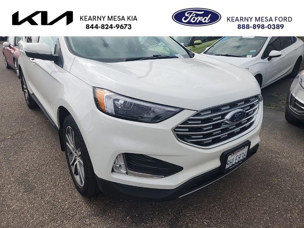 Used 2023 Ford Edge Titanium w/ Class II Trailer Tow Package AWD/4WD image 1
