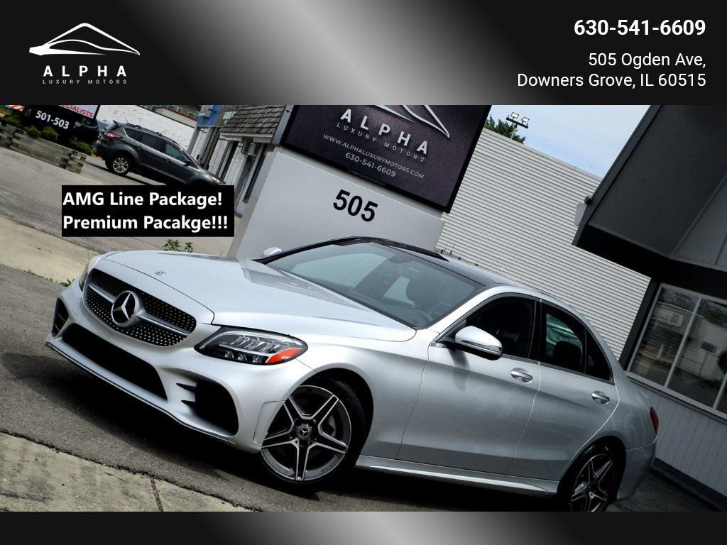 Used 2021 Mercedes-Benz C 300 4MATIC Sedan image 1