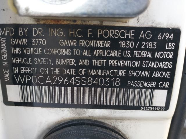 Used 1995 Porsche 968 Cabriolet image 45