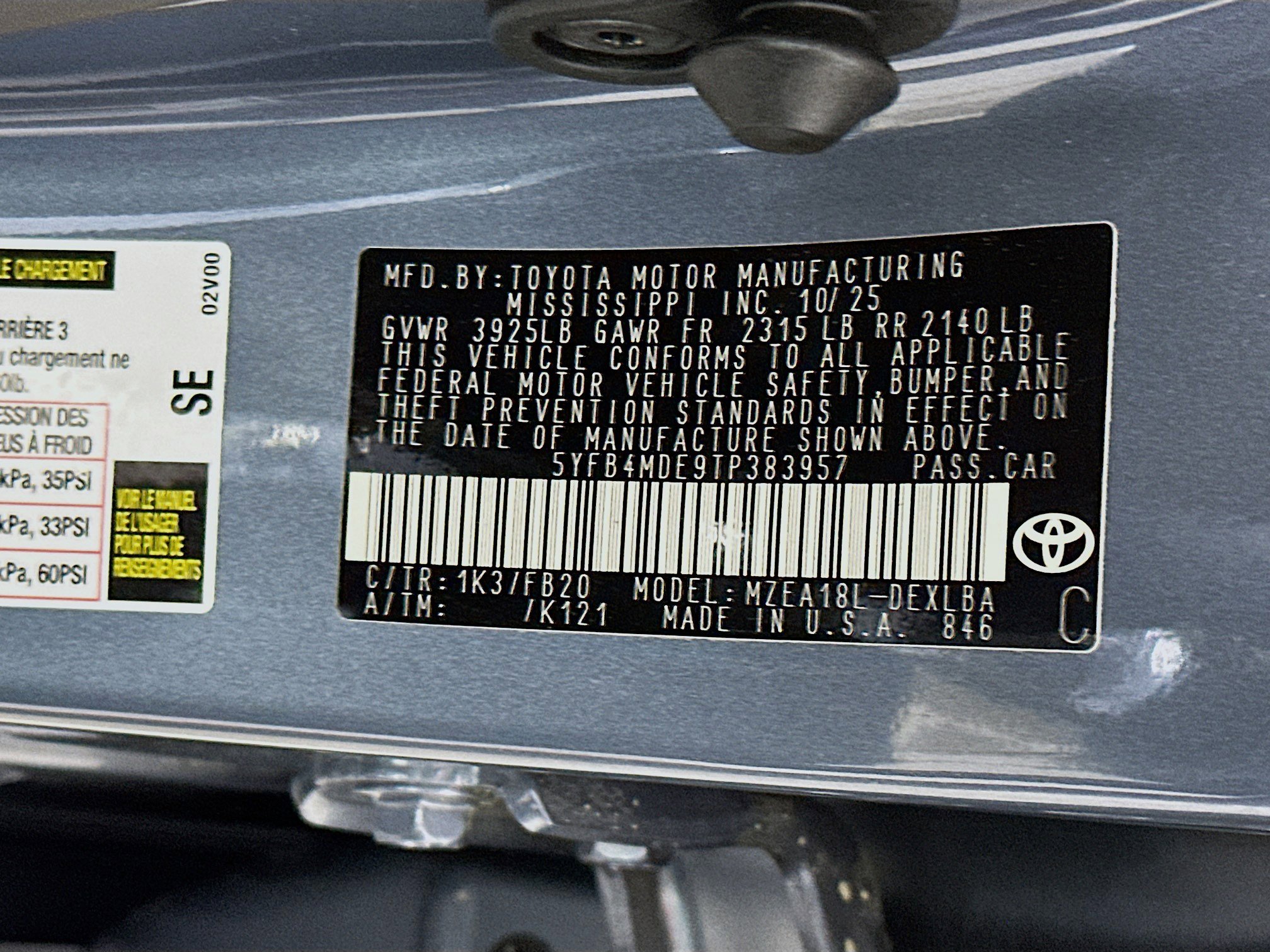 Used 2026 Toyota Corolla LE image 12