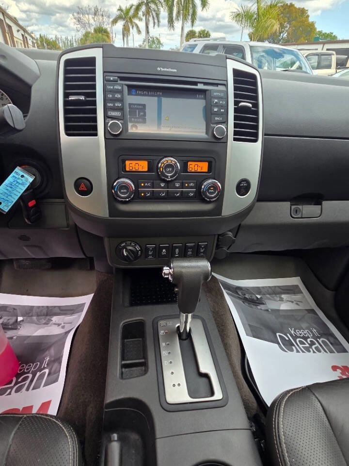 Used 2015 Nissan Frontier PRO-4X w/ Pro-4x Luxury Package image 13