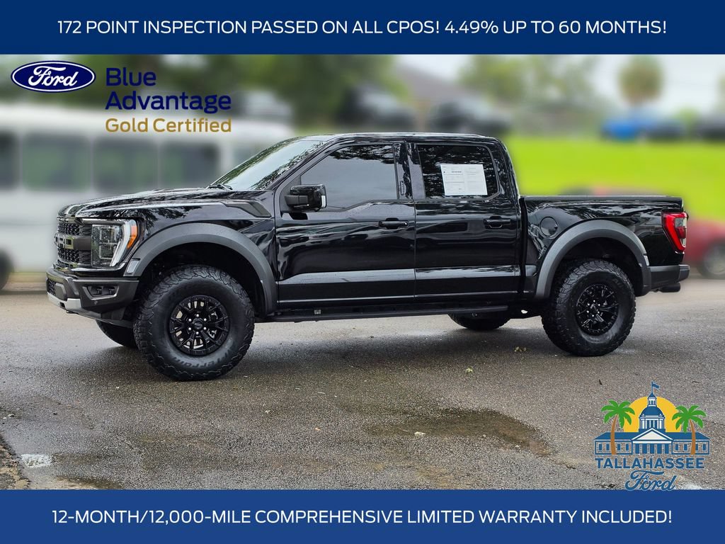 Certified 2023 Ford F150 Raptor w/ Raptor 37 Performance Package AWD/4WD 360° Tour