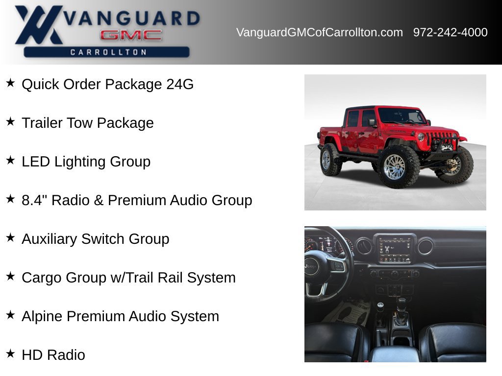 Used 2020 Jeep Gladiator Overland AWD/4WD image 6