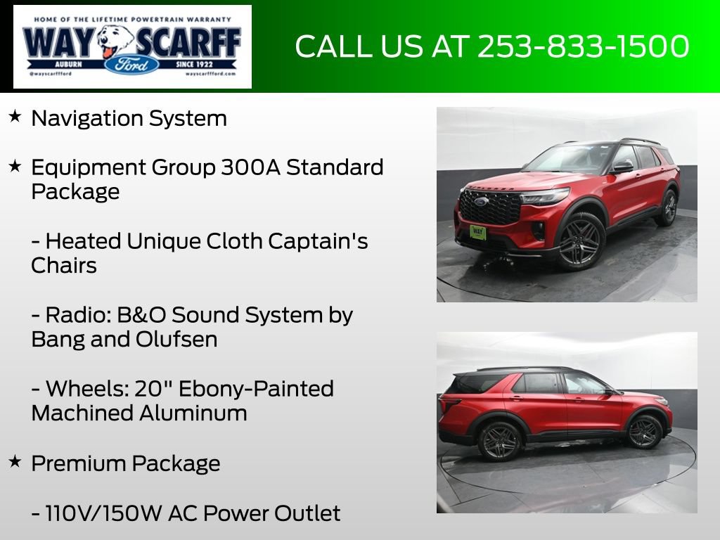 New 2026 Ford Explorer ST-Line w/ ST-Line Street Pack AWD/4WD image 6