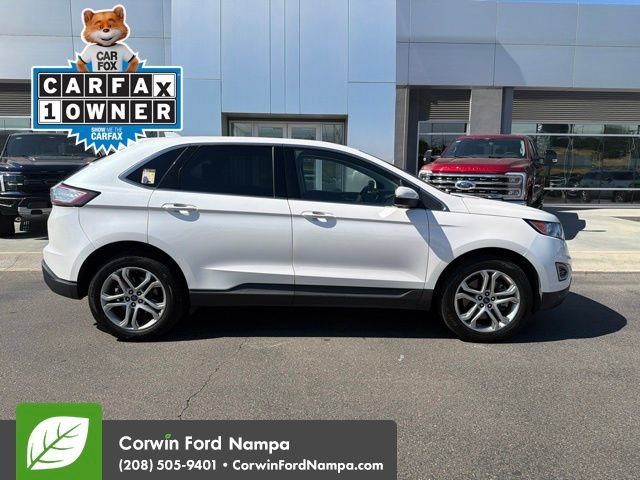 Used 2017 Ford Edge Titanium w/ Class II Trailer Tow Package AWD/4WD image 3