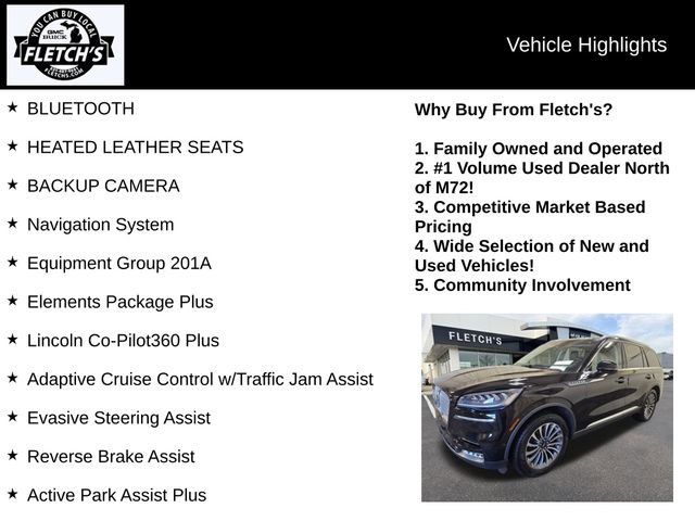 Used 2021 Lincoln Aviator Reserve w/ Equipment Group 201A AWD/4WD video 2