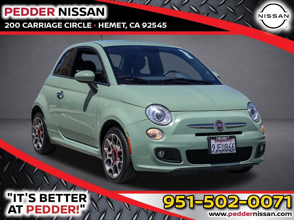 Used 2015 FIAT 500 Sport FWD image 1