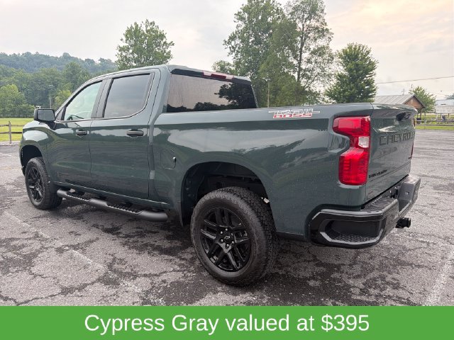 Used 2025 Chevrolet Silverado 1500 Custom Trail Boss w/ Turbomax Blackout Package AWD/4WD image 3