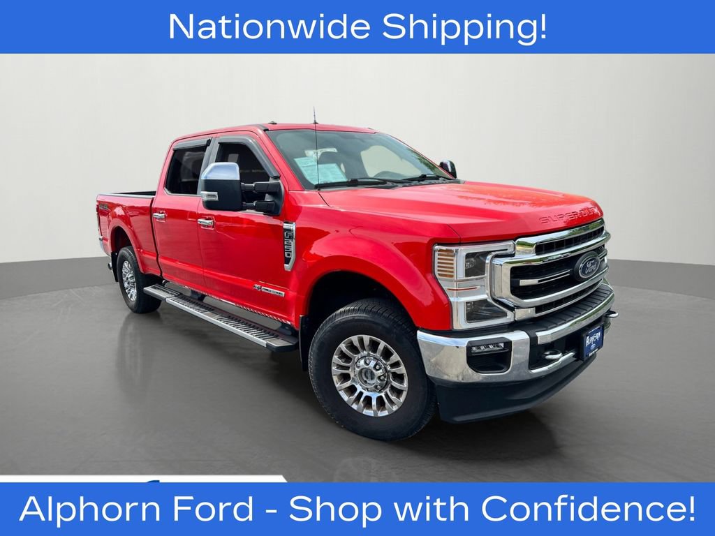 Used 2021 Ford F250 Lariat w/ Lariat Ultimate Package AWD/4WD video 1