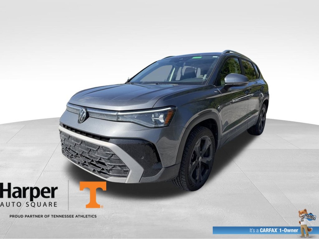 Used 2025 Volkswagen Taos SEL w/ Black Wheel Plus Package