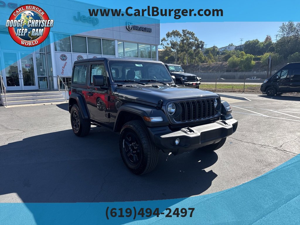 Certified 2024 Jeep Wrangler Sport