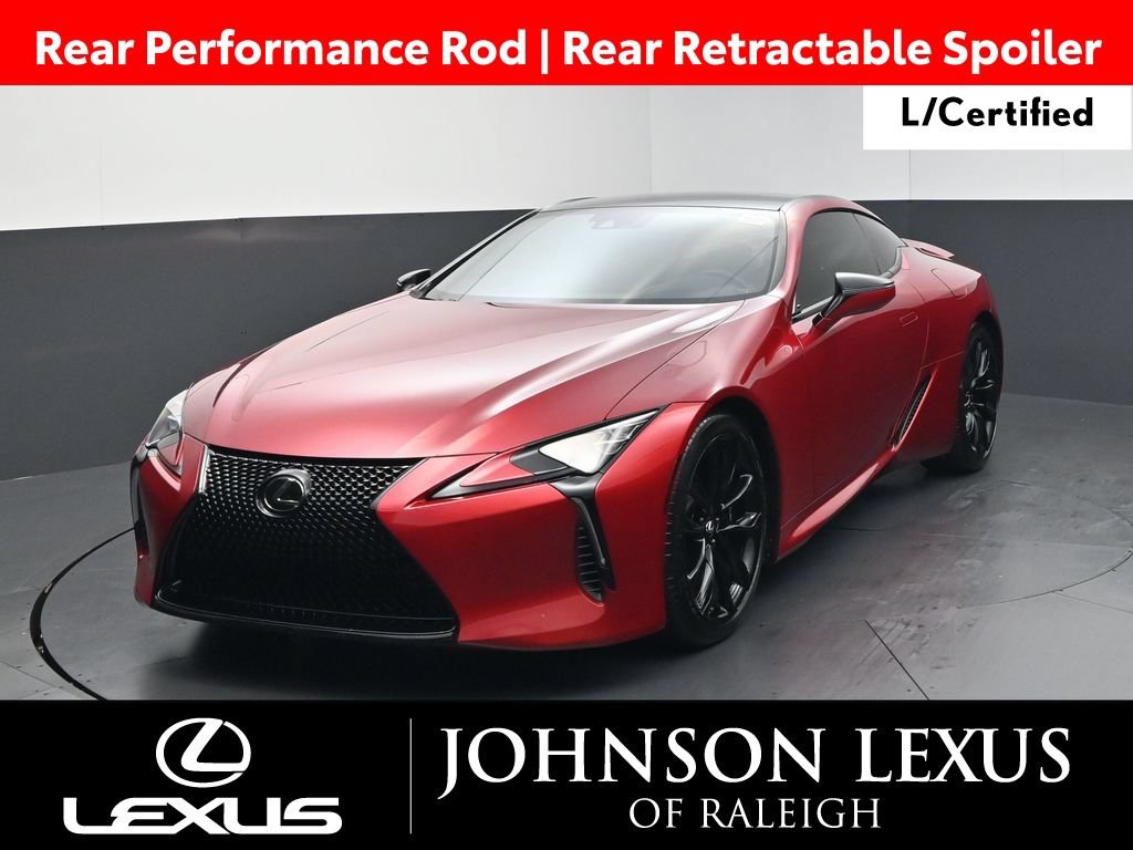 Certified 2022 Lexus LC 500 Coupe w/ Dynamic Handling Package RWD image 5