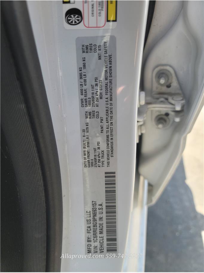 Used 2023 RAM 1500 Big Horn RWD image 12