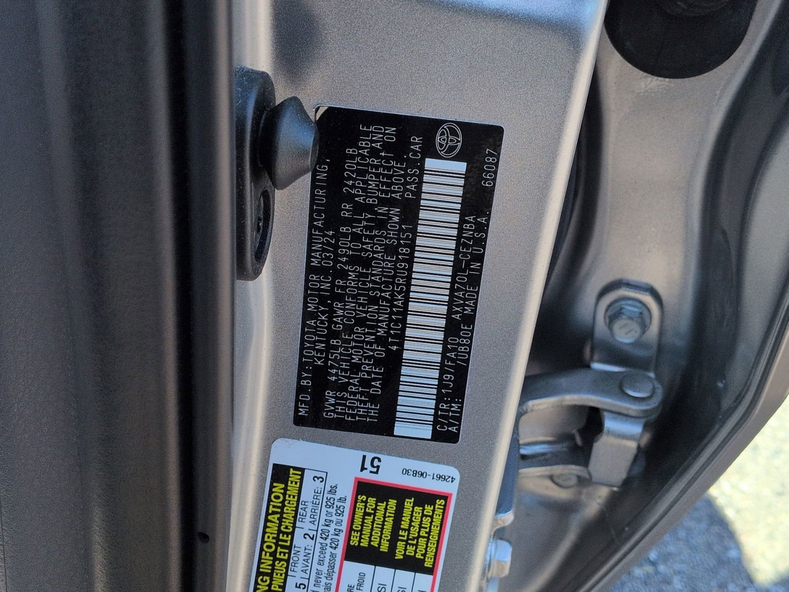 Used 2024 Toyota Camry LE image 34