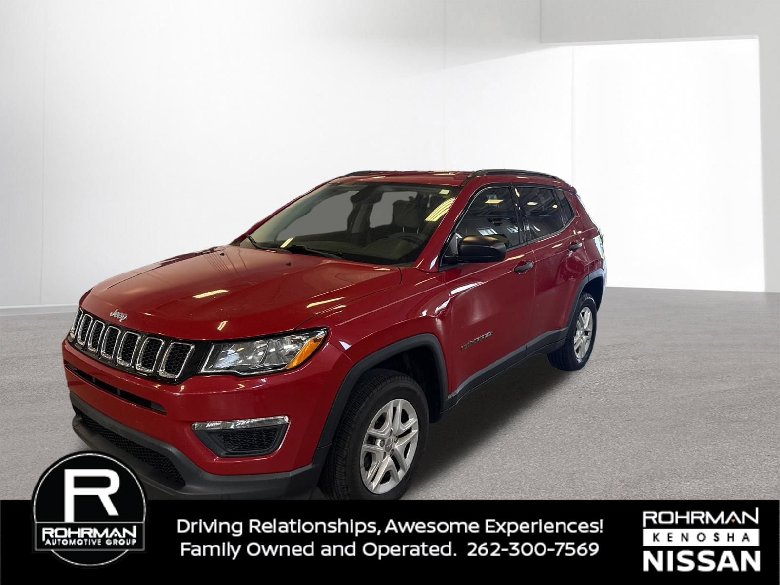 Used 2018 Jeep Compass Sport AWD/4WD image 1