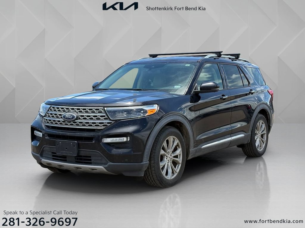 Used 2021 Ford Explorer Limited w/ Equipment Group 301A RWD image 1