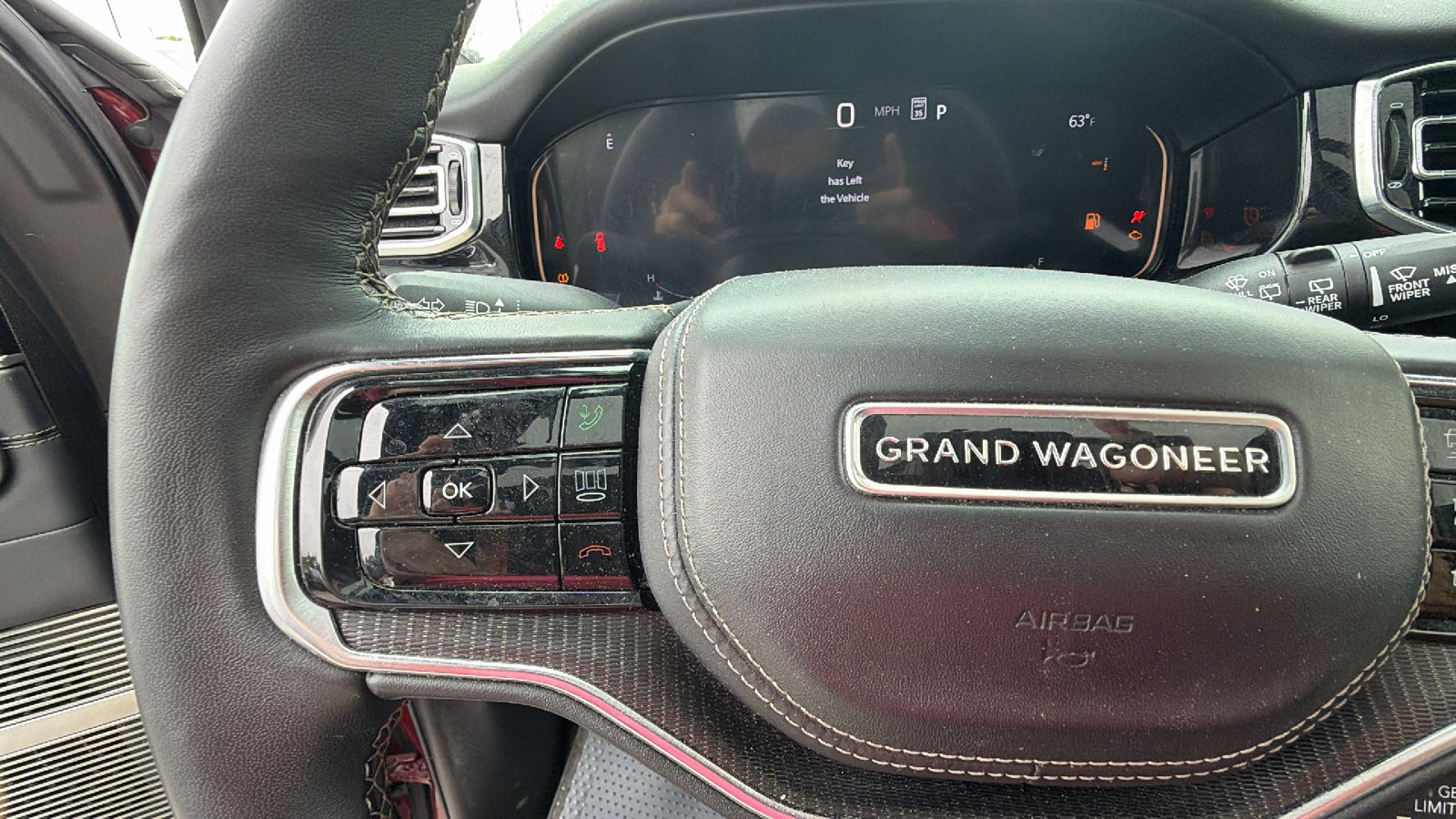 Certified 2025 Jeep Grand Wagoneer Series II Obsidian w/ Quick Order Packagew 28T AWD/4WD image 31