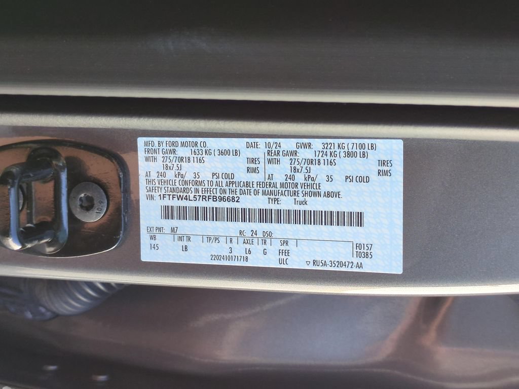 Used 2024 Ford F150 Tremor w/ Bed Utility Package AWD/4WD image 27