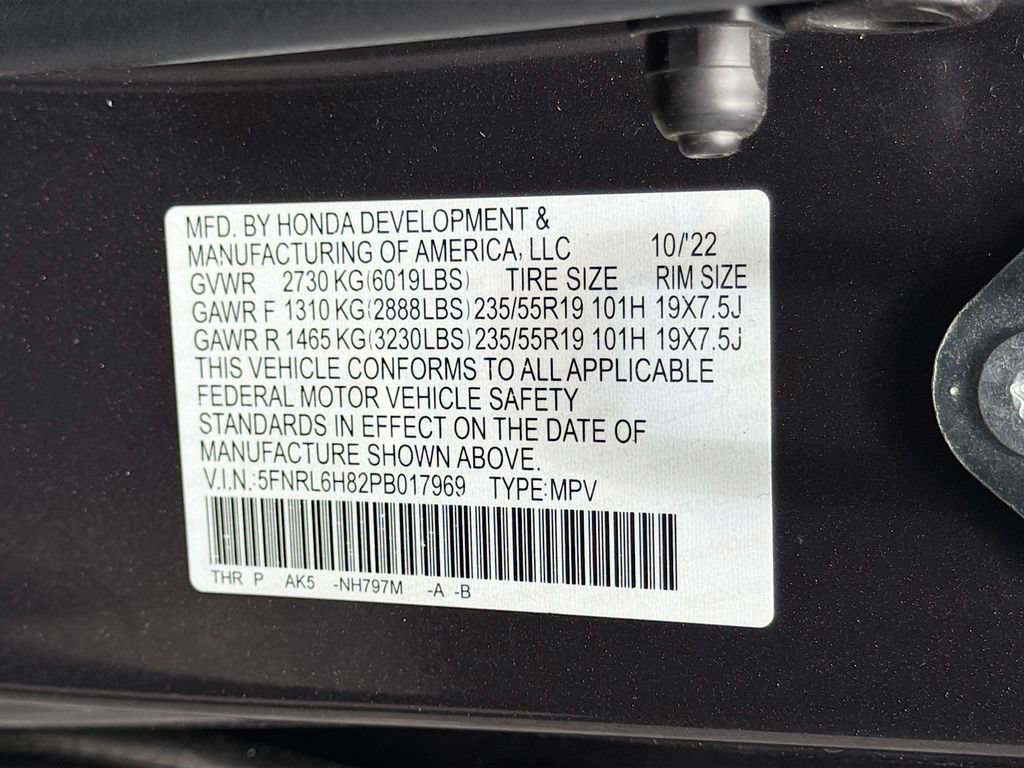 Used 2023 Honda Odyssey Touring image 35