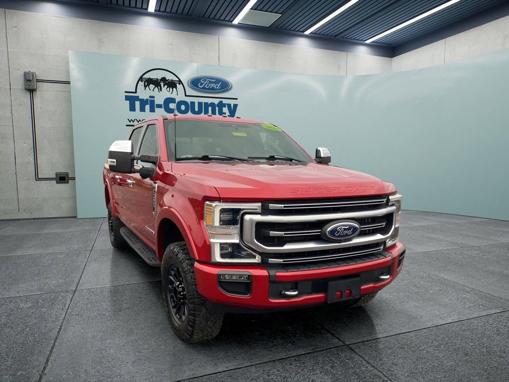 Used 2022 Ford F350 Platinum w/ Tremor Off-Road Package image 2