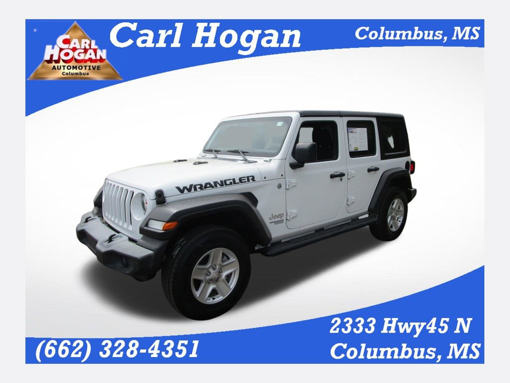 Used 2019 Jeep Wrangler Unlimited Sport image 1