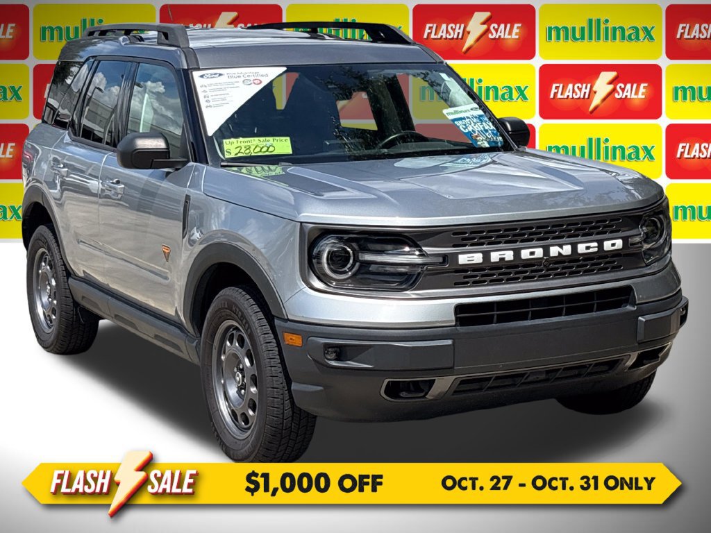 Certified 2022 Ford Bronco Sport Badlands w/ Premium Package AWD/4WD 360° Tour