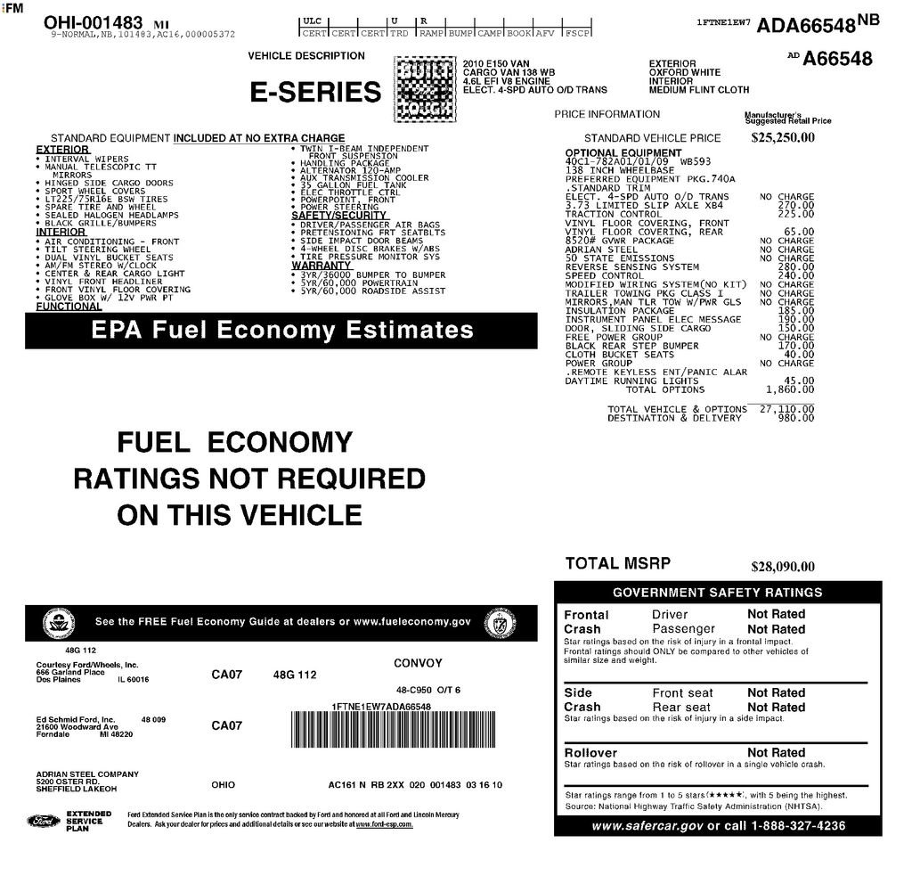 Used 2010 Ford E-150 and Econoline 150 image 6