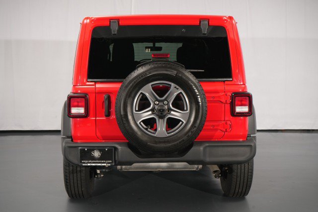 Used 2022 Jeep Wrangler Unlimited Sport w/ Sun And Sound Package AWD/4WD image 16