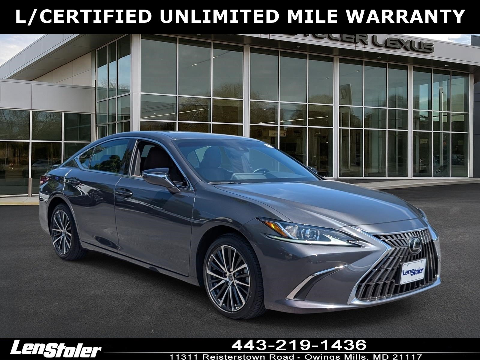 Certified 2025 Lexus ES 350 w/ Premium Package