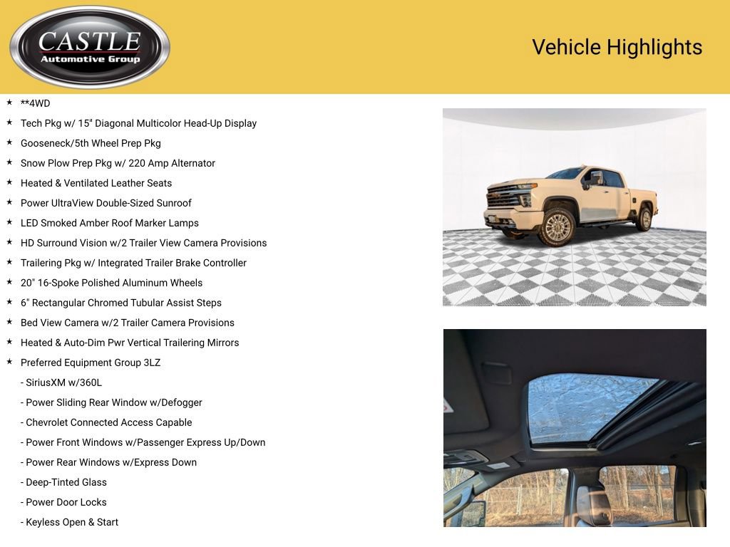 Used 2022 Chevrolet Silverado 2500 High Country w/ Z71 Off-Road Package image 4