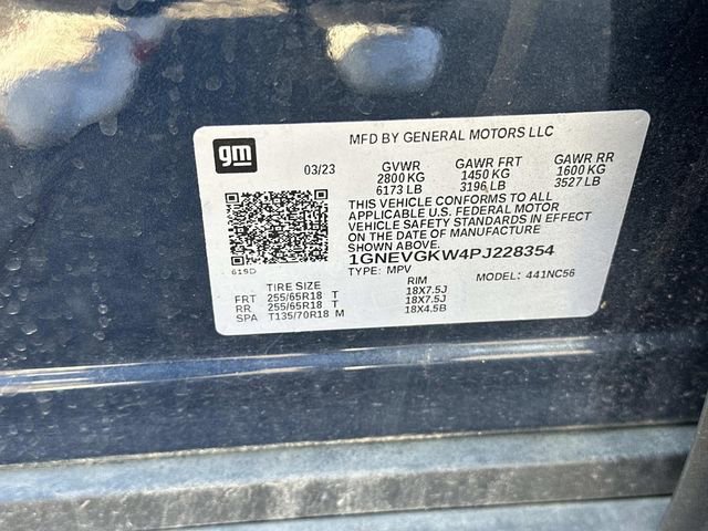 Used 2023 Chevrolet Traverse LT w/ LPO, Floor Liner Package AWD/4WD image 30