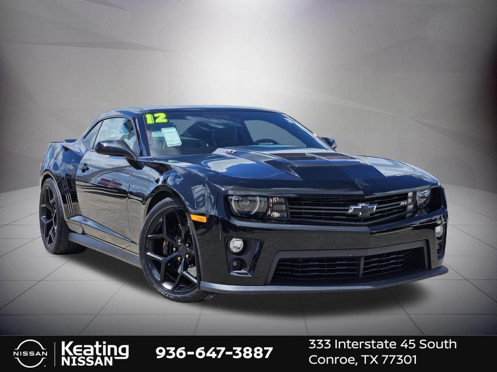 Used 2012 Chevrolet Camaro ZL1 RWD image 3