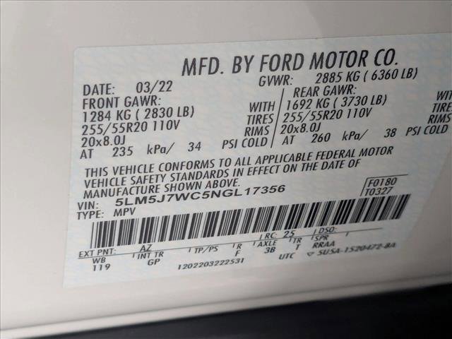 Used 2022 Lincoln Aviator Reserve w/ Class IV Trailer Tow Package image 27