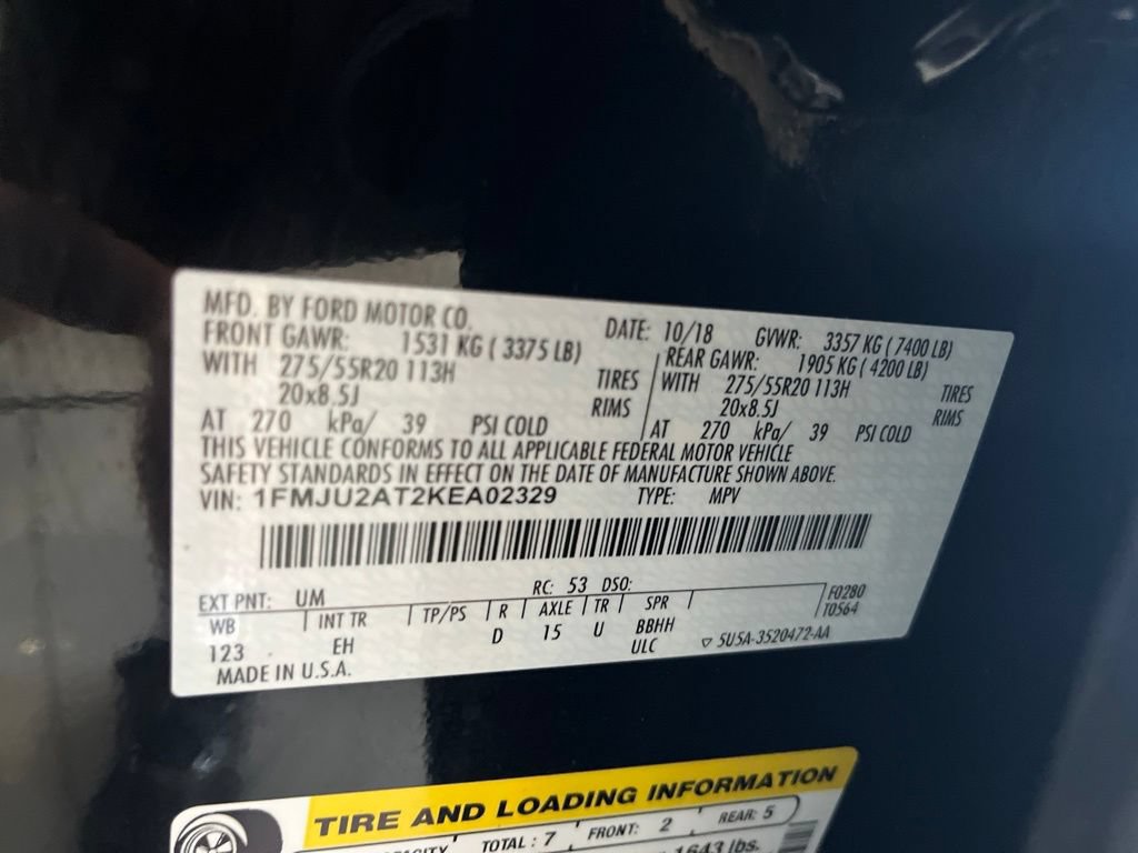 Used 2019 Ford Expedition Limited AWD/4WD image 87
