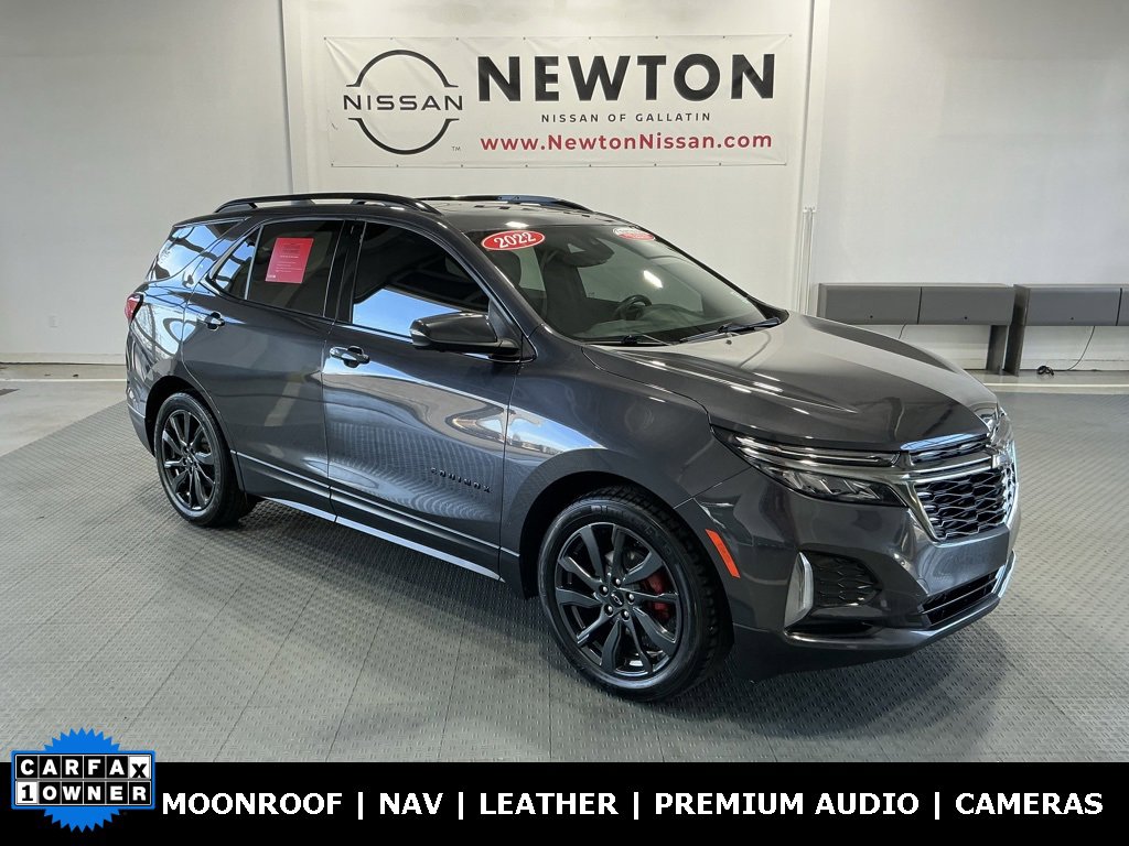 Used 2022 Chevrolet Equinox RS w/ RS Leather Package