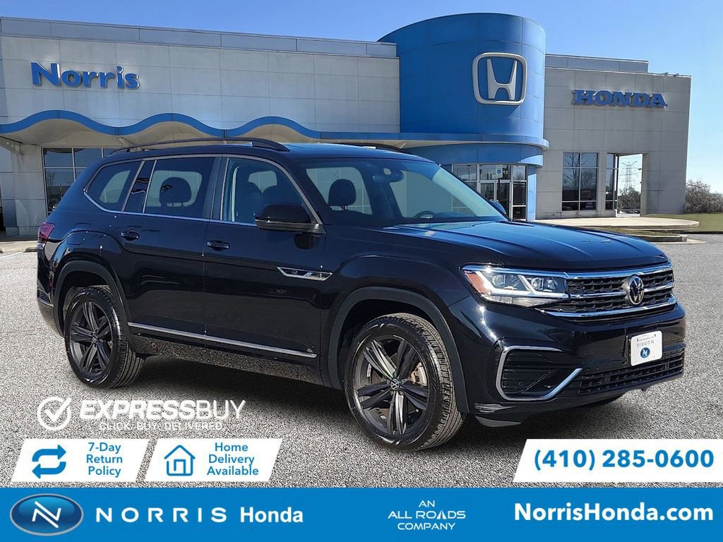 Used 2021 Volkswagen Atlas SE w/ Panoramic Sunroof Package