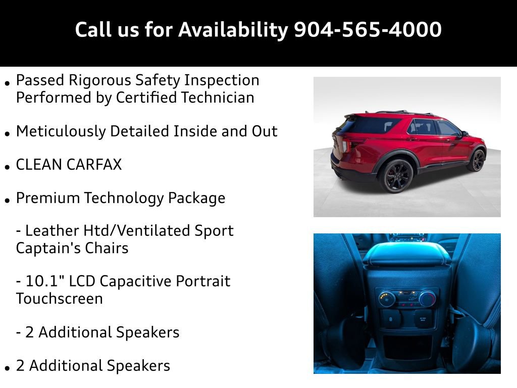 Used 2021 Ford Explorer ST w/ Equipment Group 401A image 9