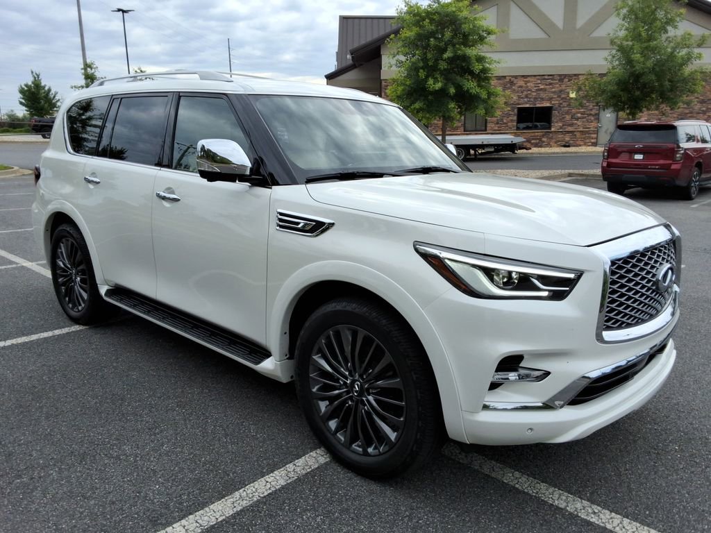 Used 2022 INFINITI QX80 Sensory w/ Cargo Package RWD video 3