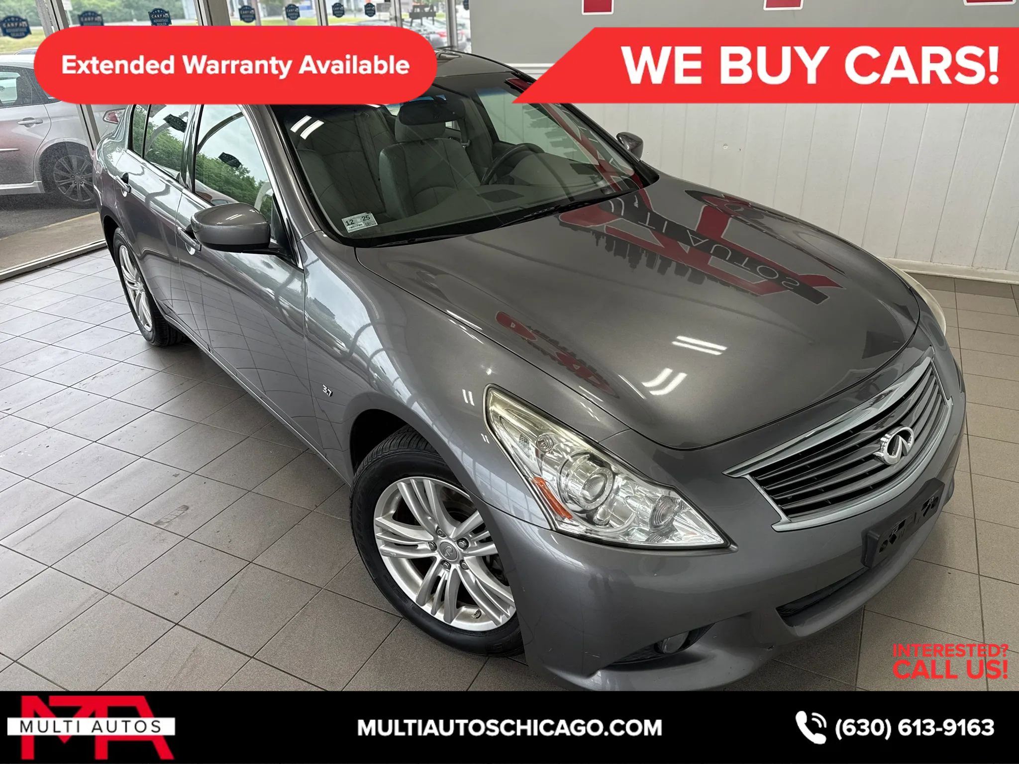 Used 2015 INFINITI Q40 AWD w/ Navigation Package image 3