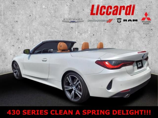 Used 2021 BMW 430i Convertible w/ Convenience Package RWD image 4