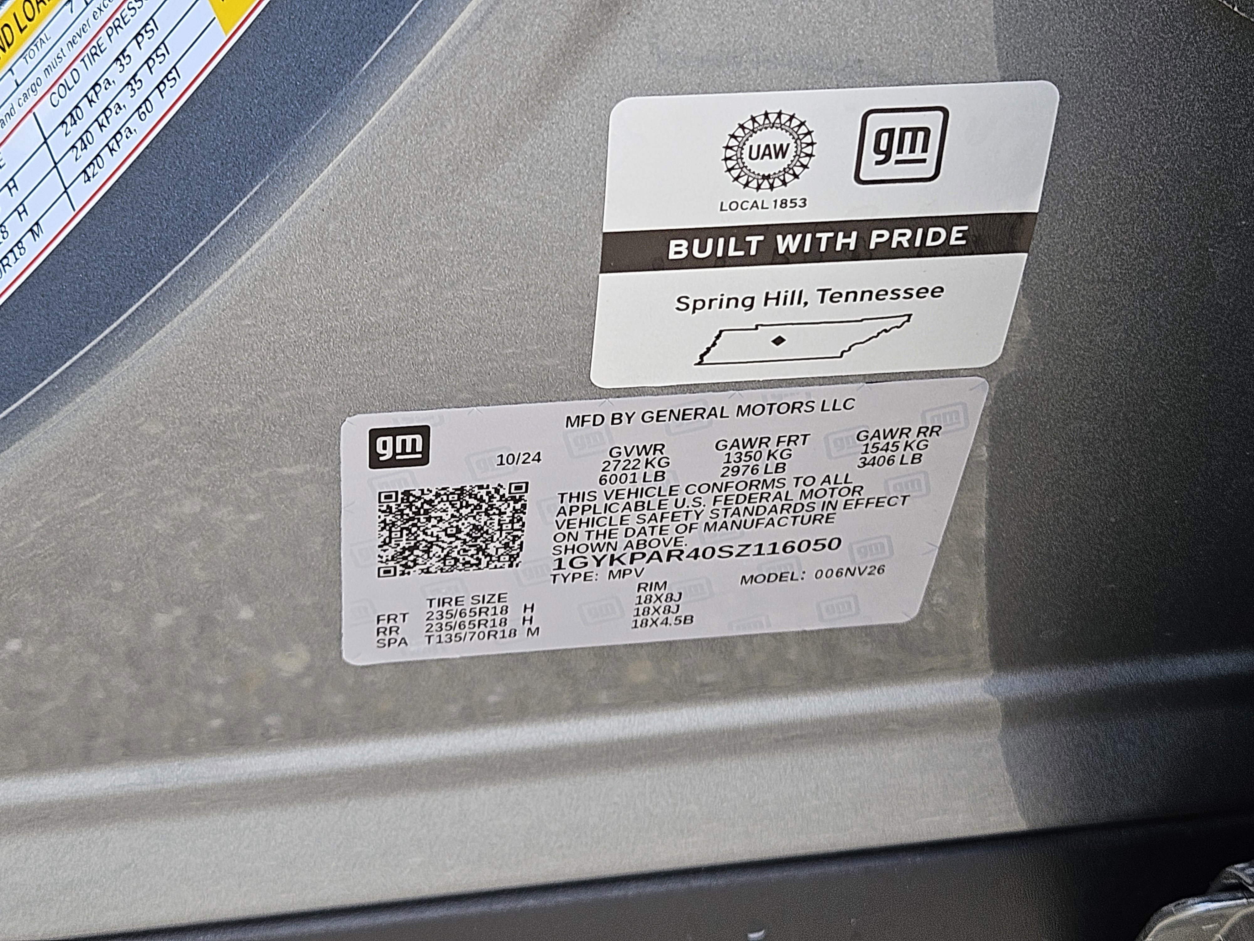 New 2025 Cadillac XT6 Luxury image 35