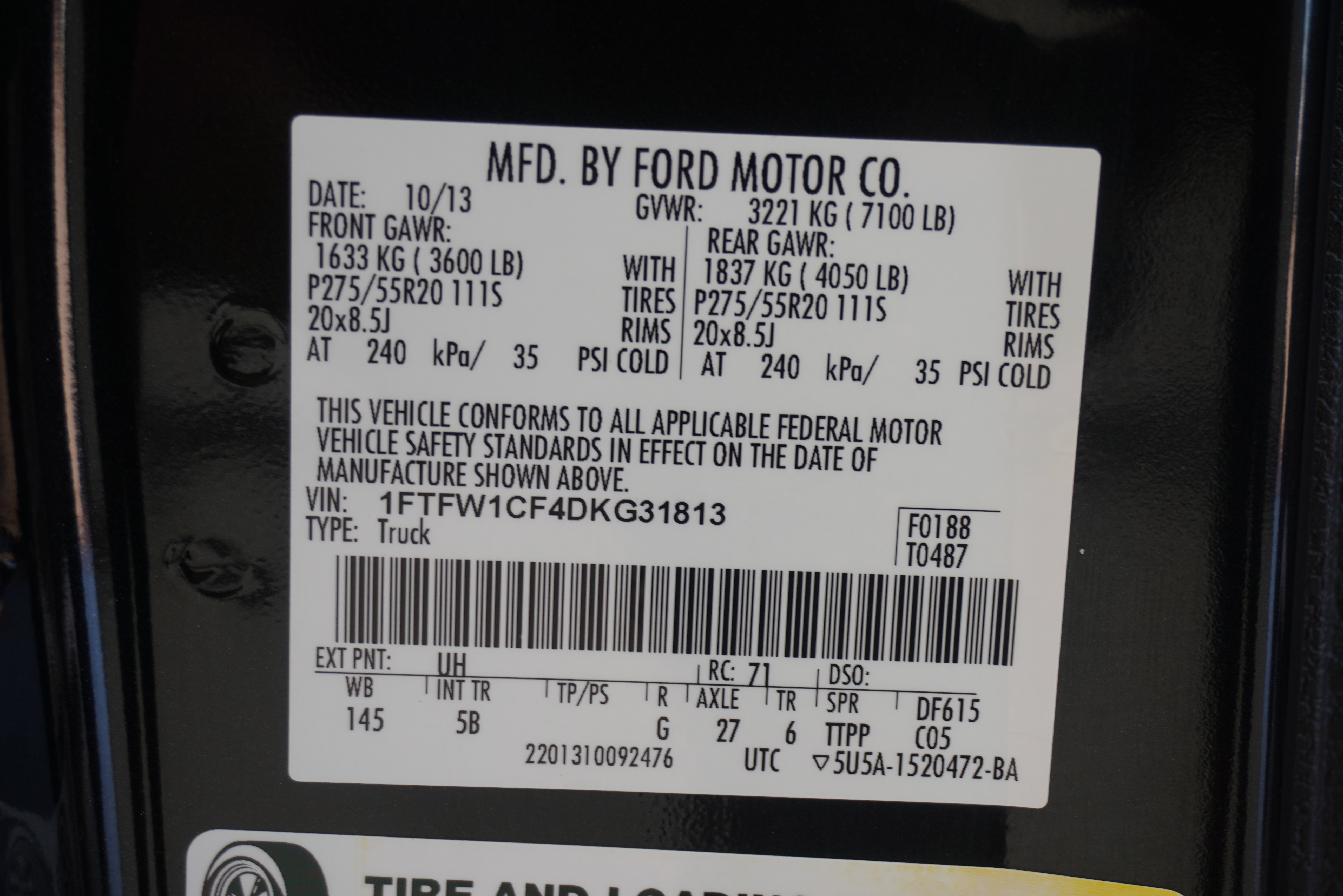 Used 2013 Ford F150 FX2 w/ Luxury Equipment Group RWD image 30