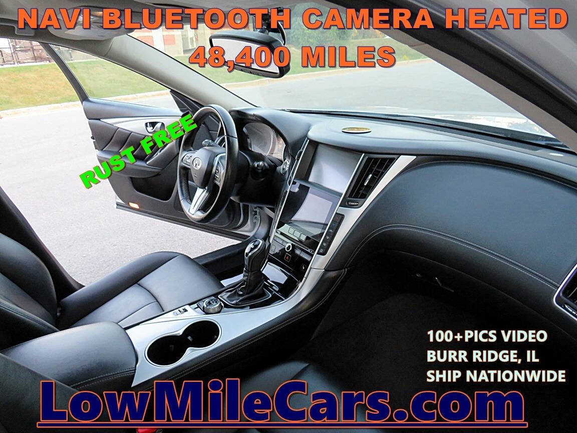 Used 2019 INFINITI Q50 Luxe w/ Essential Package (3.0T Luxe) image 49