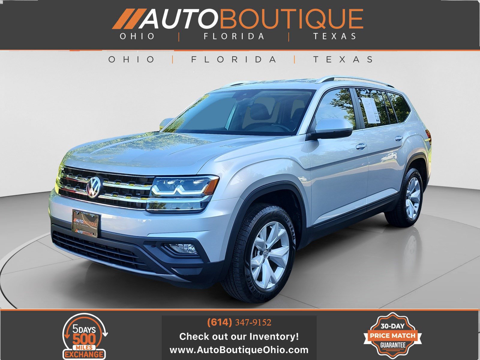 Used 2018 Volkswagen Atlas SE