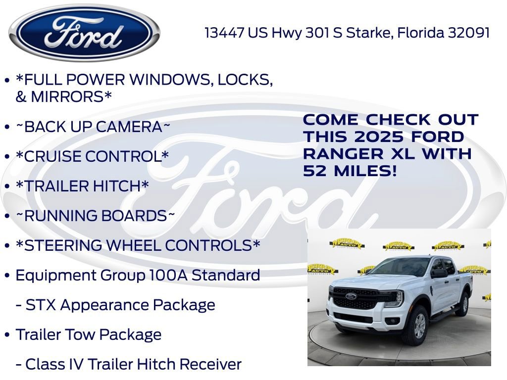 New 2025 Ford Ranger XL w/ Trailer Tow Package image 10