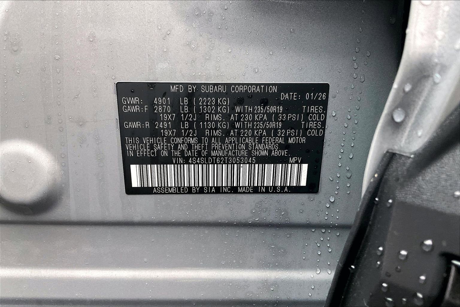 New 2026 Subaru Forester Touring image 28